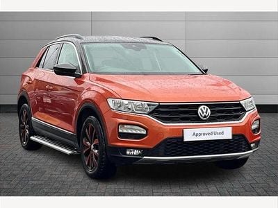 Orange Used 2020 VW T-Roc Design SUV | £15,295 (Good price)