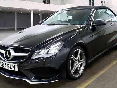 Black Used 2014 Mercedes E350 AMG Cabriolet | £6,450 (Fair price)