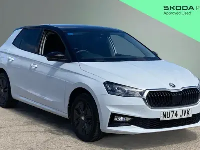Used Skoda Fabia Colour Edition 116 HP (85 kW) 2024 White Hatchback