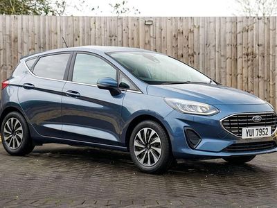 Blue Used 2023 Ford Fiesta Titanium Hatchback | £12,695 (Fair price)