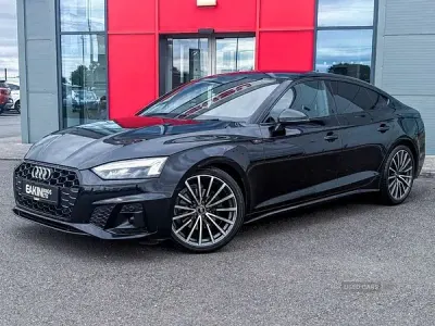 Used Audi A5 S-Line 2021 Black Coupe