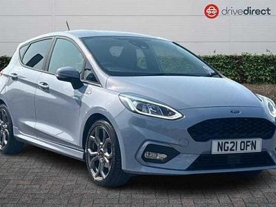Blue Used 2021 Ford Fiesta ST-Line Hatchback | £11,841 (Fair price)