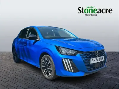 Used Peugeot 208 Allure 101 HP (74 kW) 2025 Blue Hatchback