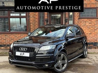 Black Used 2014 Audi Q7 S-line plus SUV | £11,440 (Fair price)