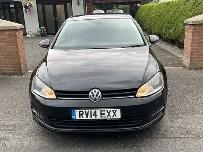 Used VW Golf VII SE 110 HP (80 kW) 2014 Black Hatchback
