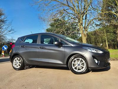 Used Ford Fiesta Zetec 100 HP (73 kW) 2017 Grey Hatchback
