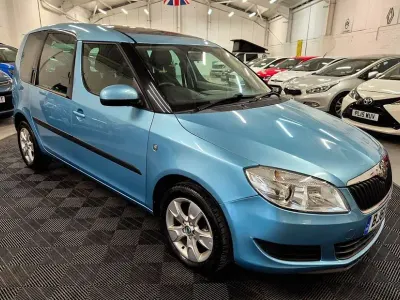 Used Skoda Roomster SE 105 HP (77 kW) 2011 Blue MPV
