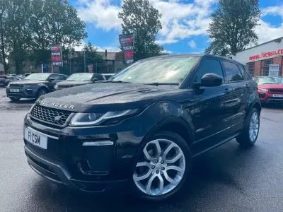 Used Land Rover Range Rover evoque HSE Dynamic 180 HP (132 kW) 2017 Black SUV
