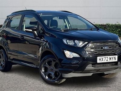 Used Ford Ecosport ST-Line 125 HP (91 kW) 2022 Black SUV
