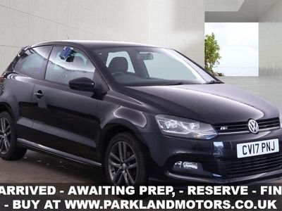 Begagnad VW Polo R-line 2017 Svart Halvkombi
