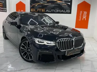 Used BMW 730L M Sport 282 HP (207 kW) 2022 Black Sedan