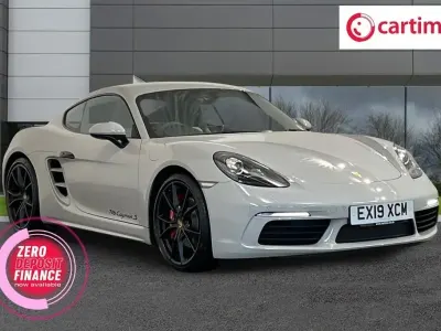 Usado Porsche 718 Cayman 350 HP (257 kW) 2019 Cinzento Coupé