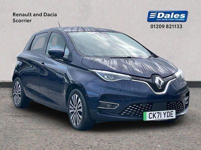Blue Used 2021 Renault Zoe Riviera Hatchback | £12,250 (Expensive)