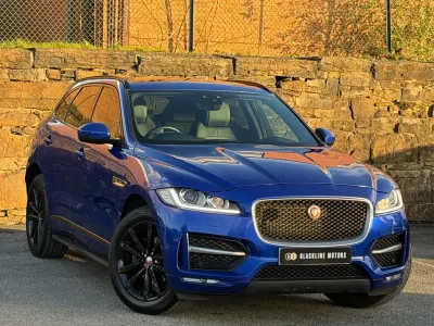 Second-hand Jaguar F-Pace R-Sport 180 CP (132 kW) 2019 Albastru SUV