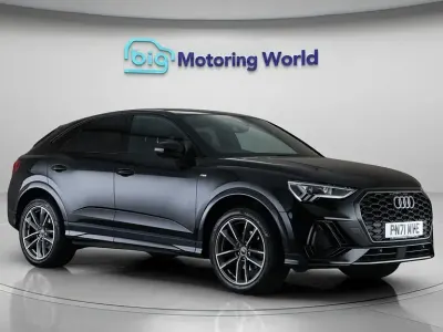 Usado Audi Q3 Sportback Black Edition 150 CV (110 kW) 2021 Negro SUV