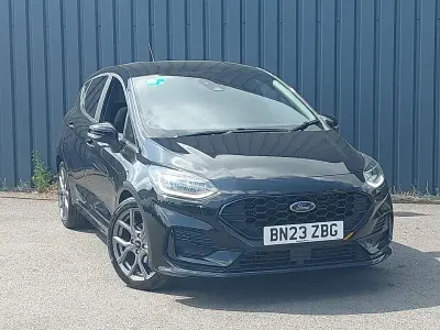 Used Ford Fiesta ST-Line 125 HP (91 kW) 2023 Black Hatchback