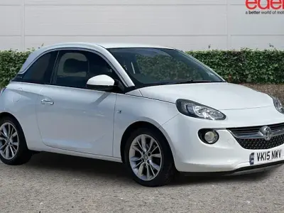 Used Vauxhall Adam Jam 69 HP (50 kW) 2015 White Hatchback