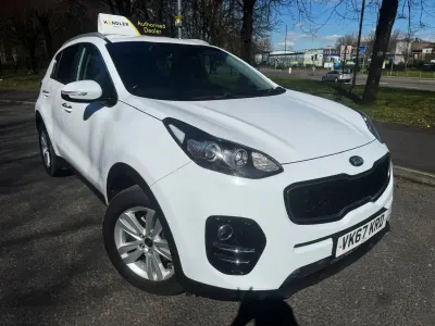 Begagnad Kia Sportage 115 HK (84 kW) 2017 Vit SUV