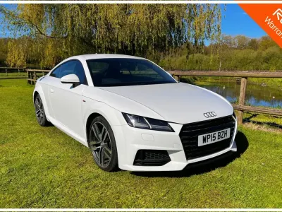Used Audi TT S-Line 184 HP (135 kW) 2015 White Coupe