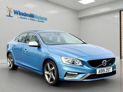 Blue Used 2015 Volvo S60 R-Design Sedan | £7,000 (Fair price)