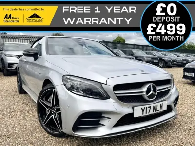 Used Mercedes C43 AMG Premium 2018 Silver Cabriolet