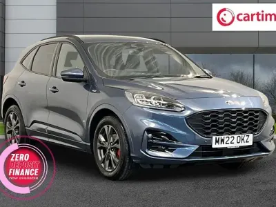 Begagnad Ford Kuga ST-Line 190 HK (139 kW) 2022 Blå SUV