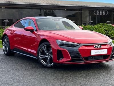 Red Used 2022 Audi e-tron GT quattro Advanced Sedan | £37,950 (Good price)