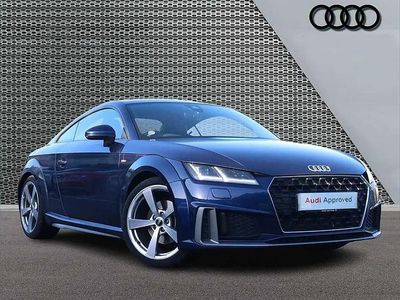Used Audi TT S-Line 194 HP (142 kW) 2021 Blue Coupe
