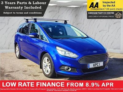 Blue Used 2015 Ford S-MAX Titanium MPV | £8,995 (Fair price)