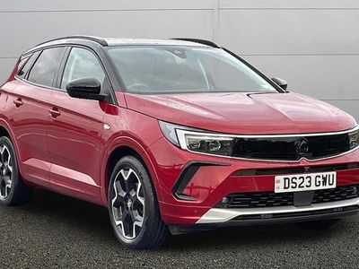 Used Vauxhall Grandland X Ultimate 131 HP (96 kW) 2023 Red SUV