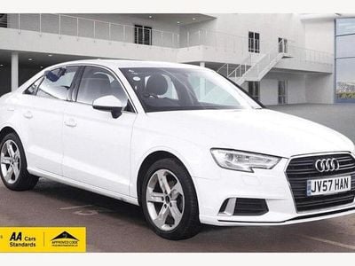 Used Audi A3 Sport 116 HP (85 kW) 2018 White Sedan