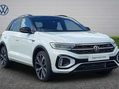 New VW T-Roc Black Edition 150 HP (110 kW) 2026 Pure white/black roof SUV