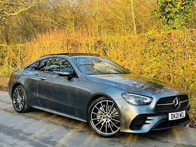Used Mercedes E300 AMG line 2021 Grey Coupe