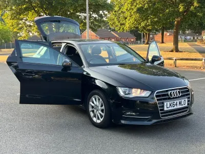 Used Audi A3 110 HP (80 kW) 2015 Black Hatchback