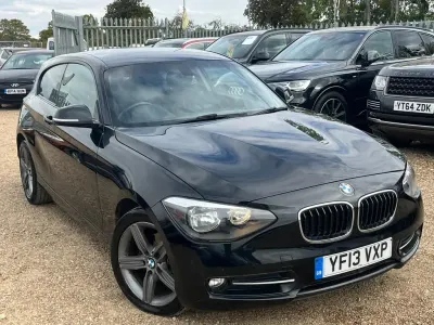 Used BMW 114 Sport Line 2013 Black Hatchback