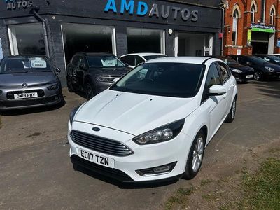 Used Ford Focus Titanium 125 HP (91 kW) 2017 White Hatchback