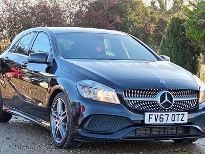 Black Used 2017 Mercedes A180 AMG line Hatchback | £7,495 (Fair price)