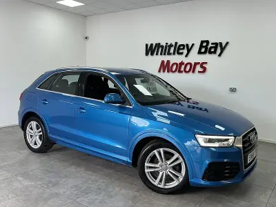 Used Audi Q3 S-Line 150 HP (110 kW) 2016 Blue SUV