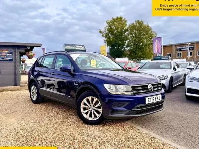 Used VW Tiguan S 150 HP (110 kW) 2019 Blue SUV