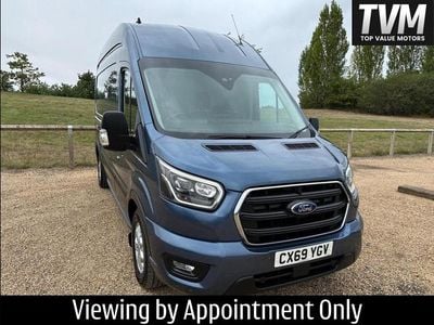 Blue Used 2019 Ford Transit Limited Van | £18,475 (Fair price)