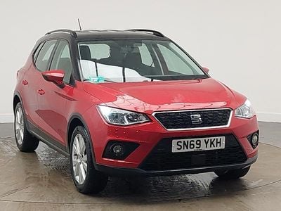 Used Seat Arona SE Technology 95 HP (69 kW) 2019 Red SUV