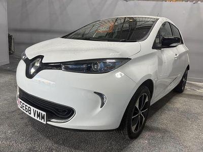 Used Renault Zoe Dynamique 80 kW (109 HP) 2019 White Hatchback