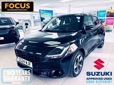 Used Suzuki Swift 2024 Black Hatchback