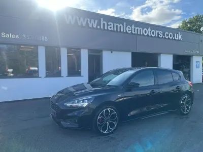 Używany Ford Focus ST-Line X 2020 Czarny Hatchback