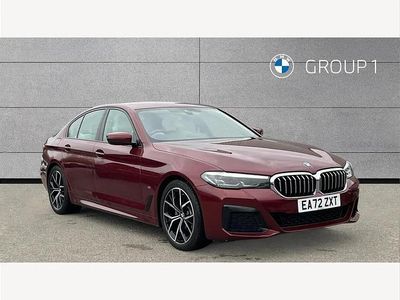 Used BMW 520 M Sport 180 HP (132 kW) 2022 Red Sedan