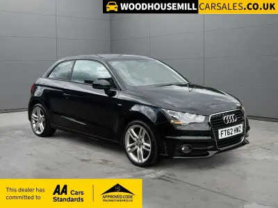 Begagnad Audi A1 S-Line 122 HK (89 kW) 2013 Svart Halvkombi