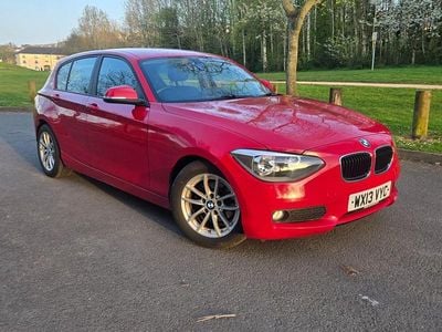 Used BMW 116 Efficient Dynamics 2013 Red Hatchback