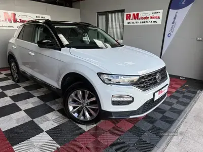Used VW T-Roc Design 150 HP (110 kW) 2020 White SUV