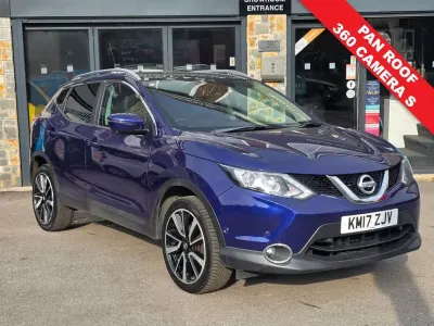 Used Nissan Qashqai Tekna 110 HP (80 kW) 2017 Blue SUV