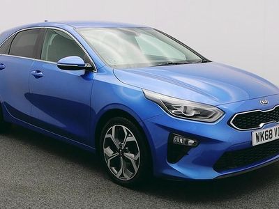 Used Kia Ceed 138 HP (101 kW) 2018 Blue Hatchback